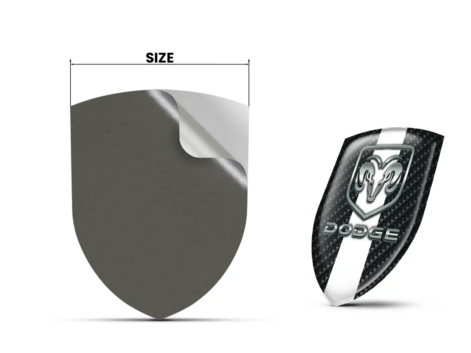 Dodge Auto Logo Aufkleber Design Max Stilvoll Langlebig Pro